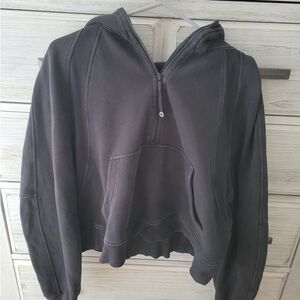 lululemon black scuba hoodie